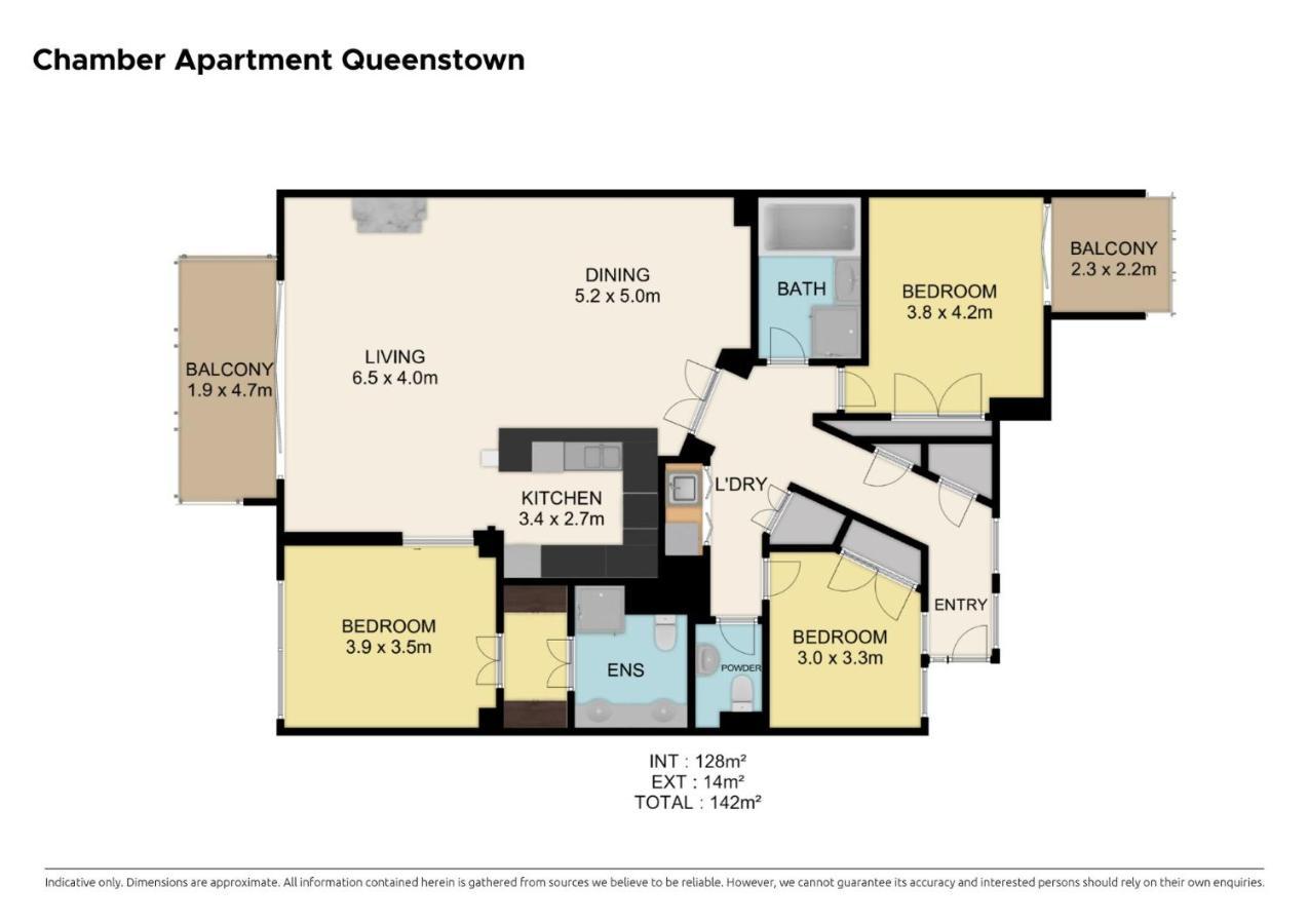 The Village Green Apartment كوينستاون المظهر الخارجي الصورة